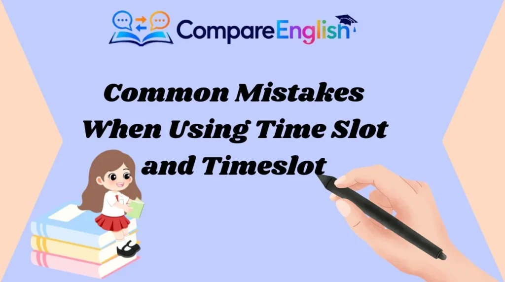 Common Mistakes When Using Time Slot and Timeslot