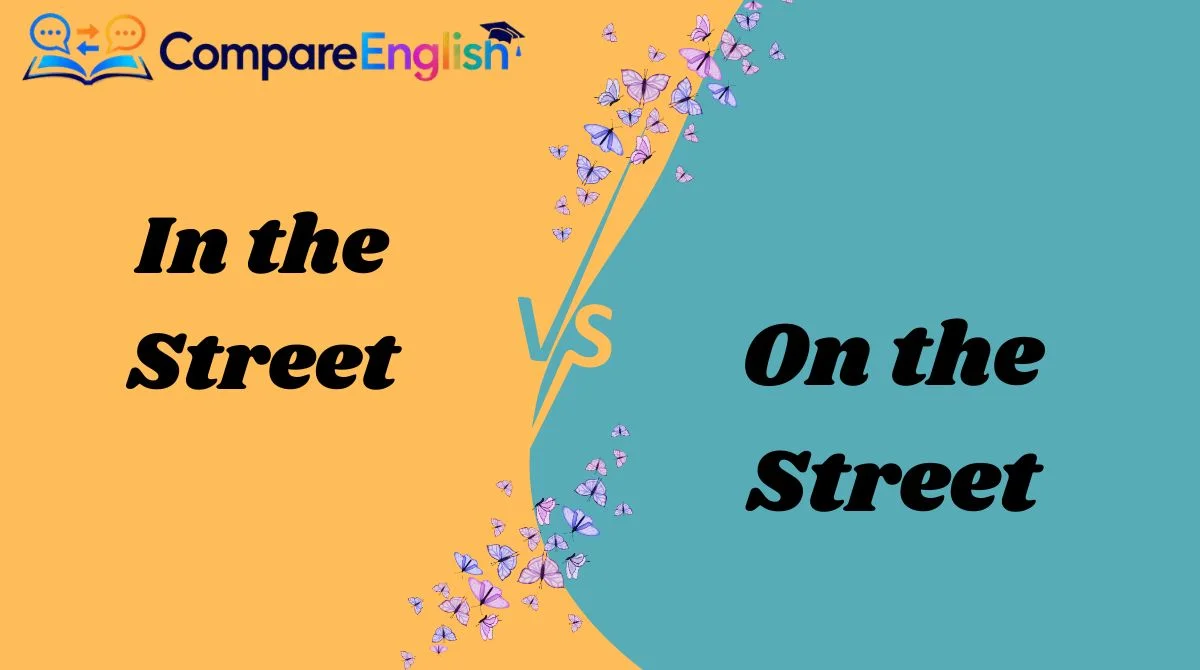 In the Street vs. On the Street