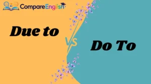 Due to vs. Do To